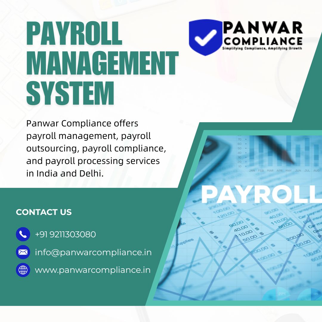 Payroll Management & Outsourcing Services in India & Delhi | Panwar Compliance