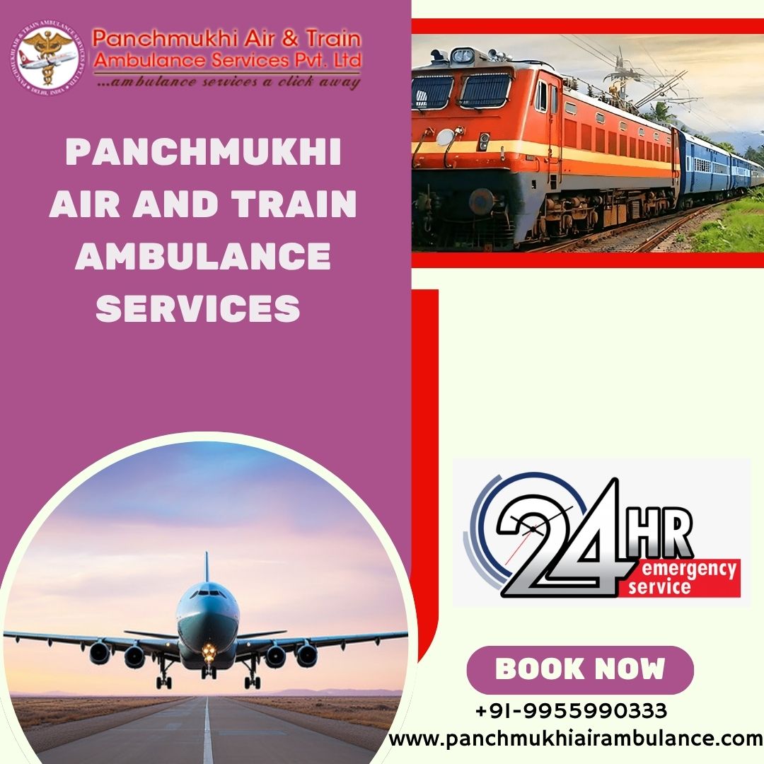 Select Air Ambulance from Varanasi with Matchless Medical Aid by Panchmukhi