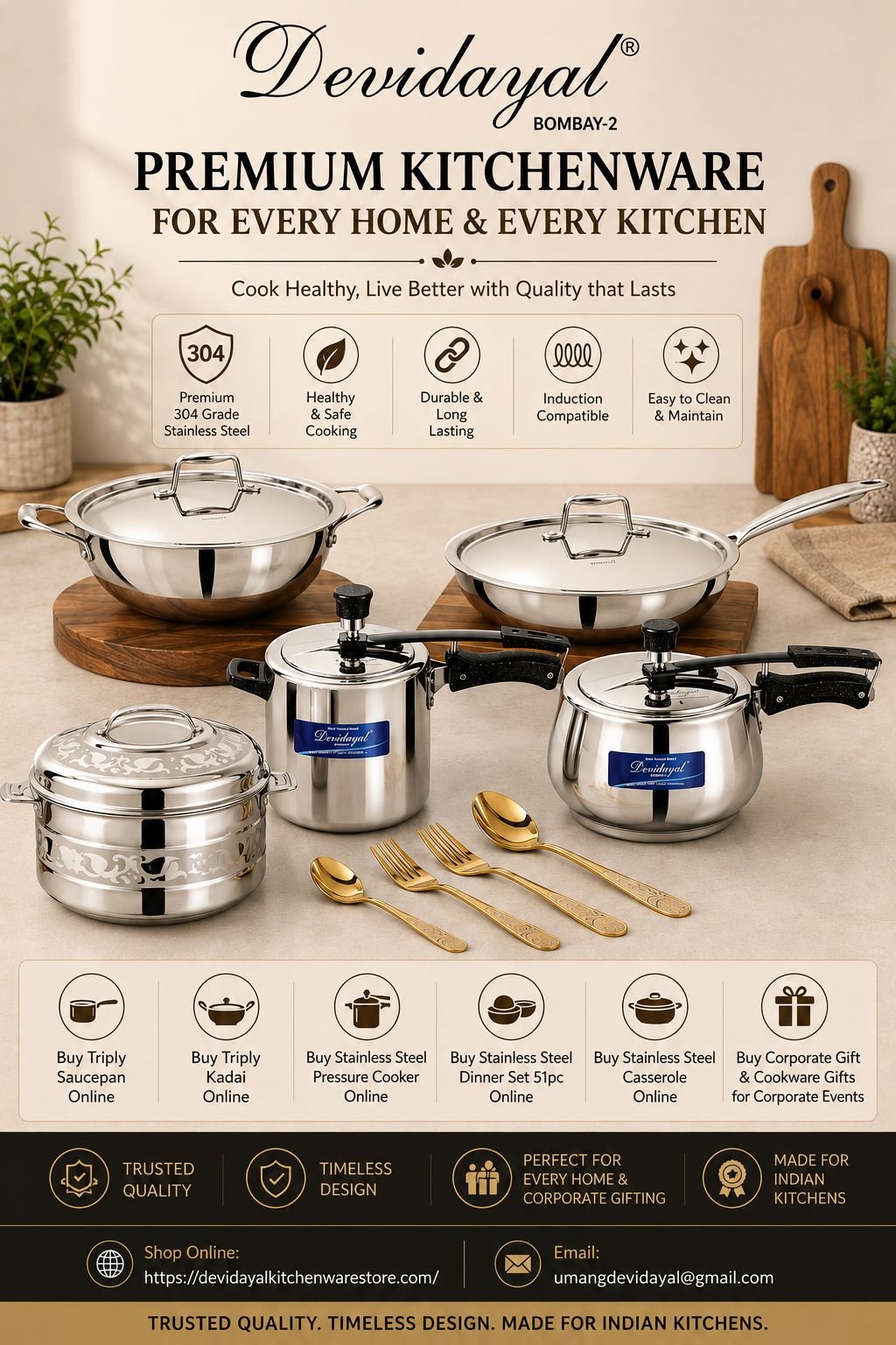 Stainless Steel Pressure Cooker Online: How to Choose the Right One for Your Kitchen