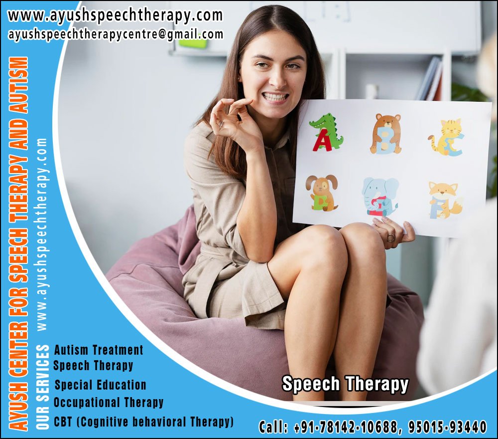 Autism Treatment, Speech Therapy, Hearing Aid Centre for Kids & Children in Ludhiana Punjab https://www.ayushspeechtherapy.com +91-7700007423, 8699877703 thumbnail