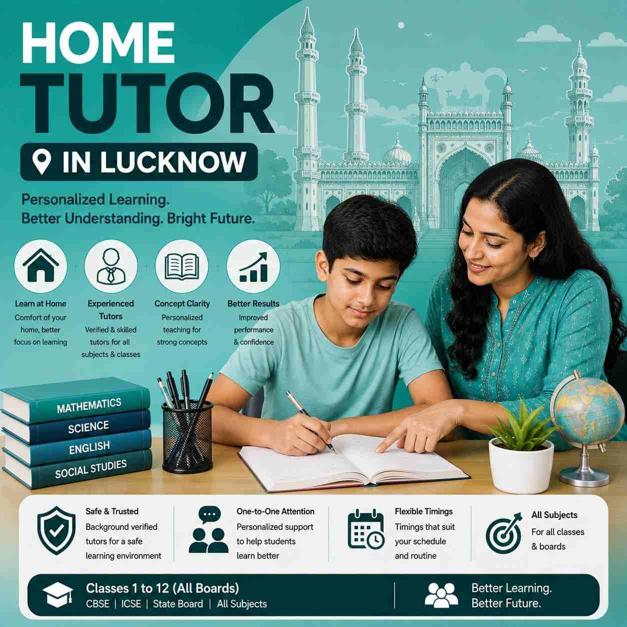 Home Tutors in Lucknow – Find Trusted Tutors