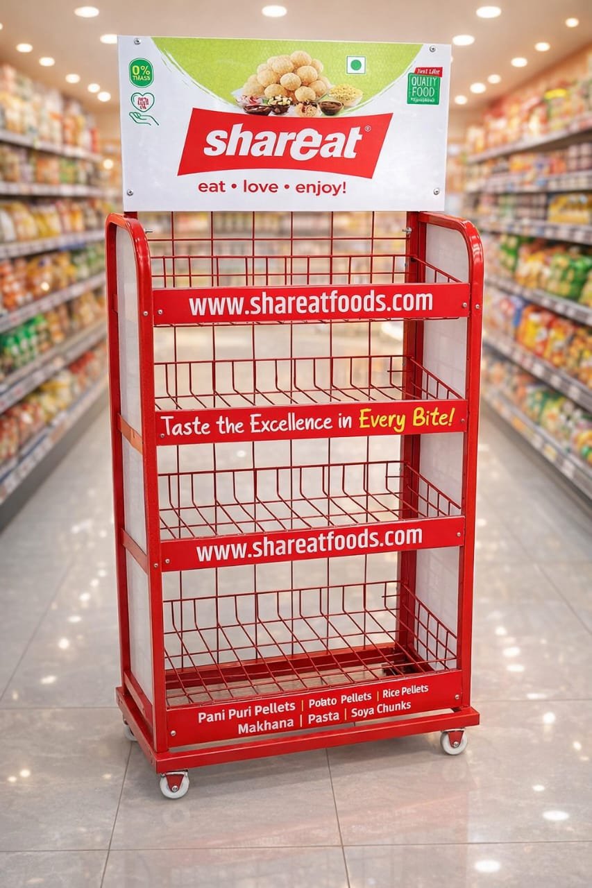 Food & Beverage Displays: Where Hygiene Meets Shelf Appeal