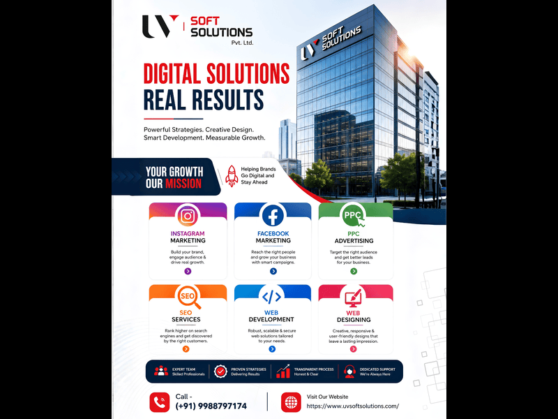 Affordable Instagram Monthly Packages for Consistent Brand Growth | UV Soft Solutions Pvt. Ltd.