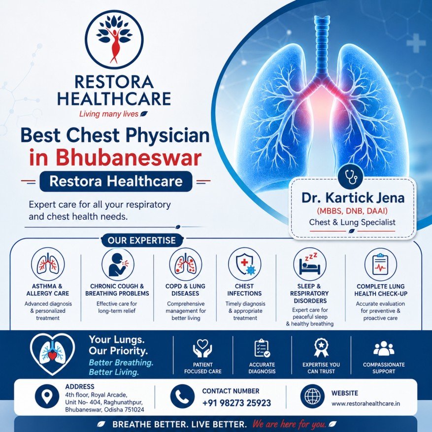 Best Chest Physician in Bhubaneswar – Restora Healthcare