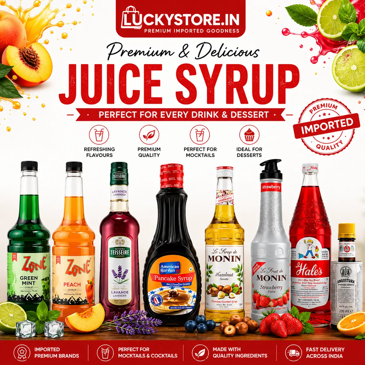Imported Juice for a Refreshing Global Taste