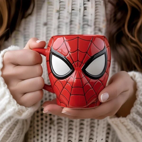 Spiderman 3D Mug for Coffee Breaks With a Superhero Twist