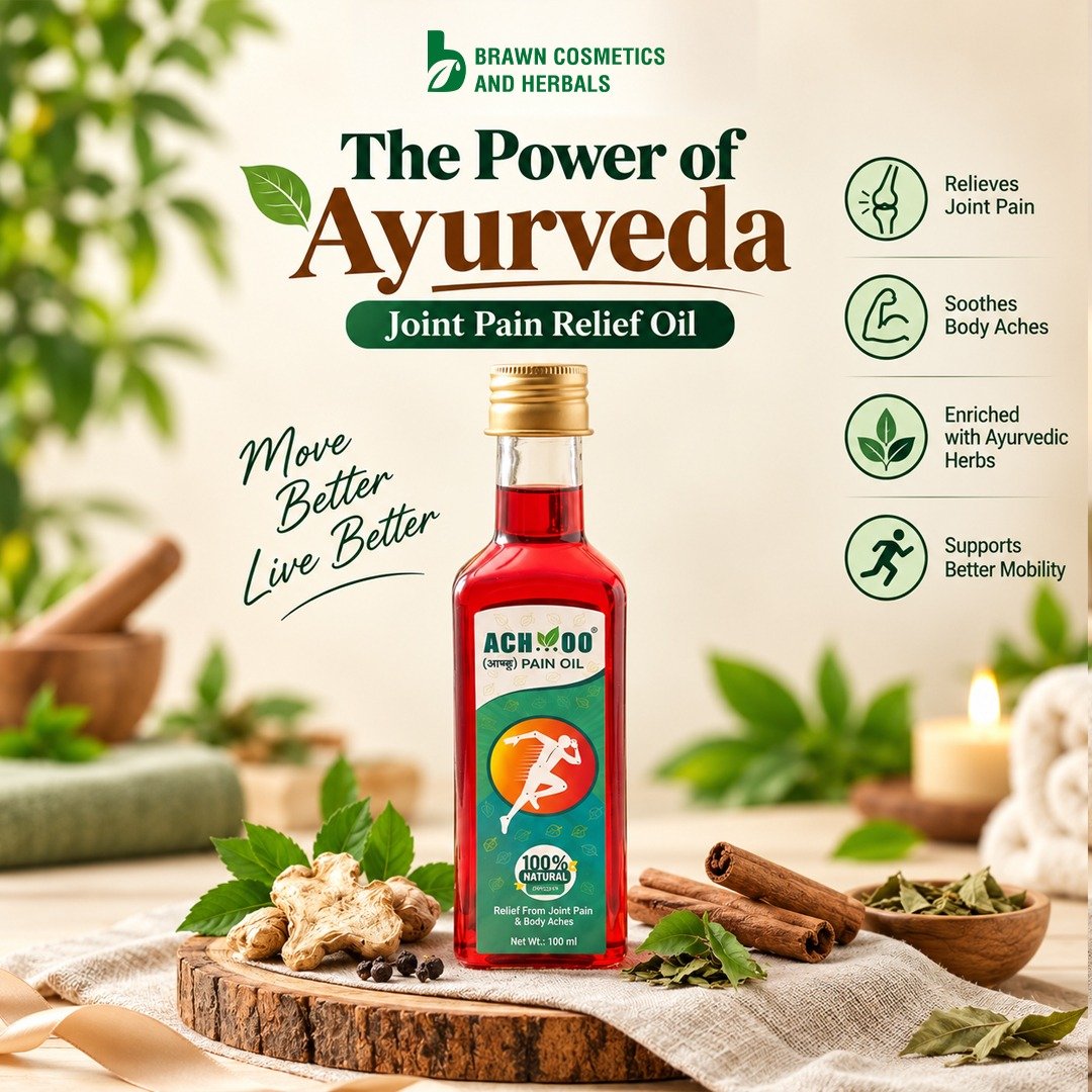 The Power of Ayurveda: Joint Pain Relief Oil | Brawn Herbals