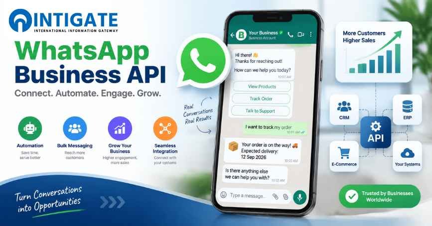 WhatsApp Business API Provider in Noida – Intigate