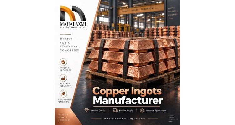 Copper Ingots Manufacturer in Ahmedabad | Mahalaxmi Copper