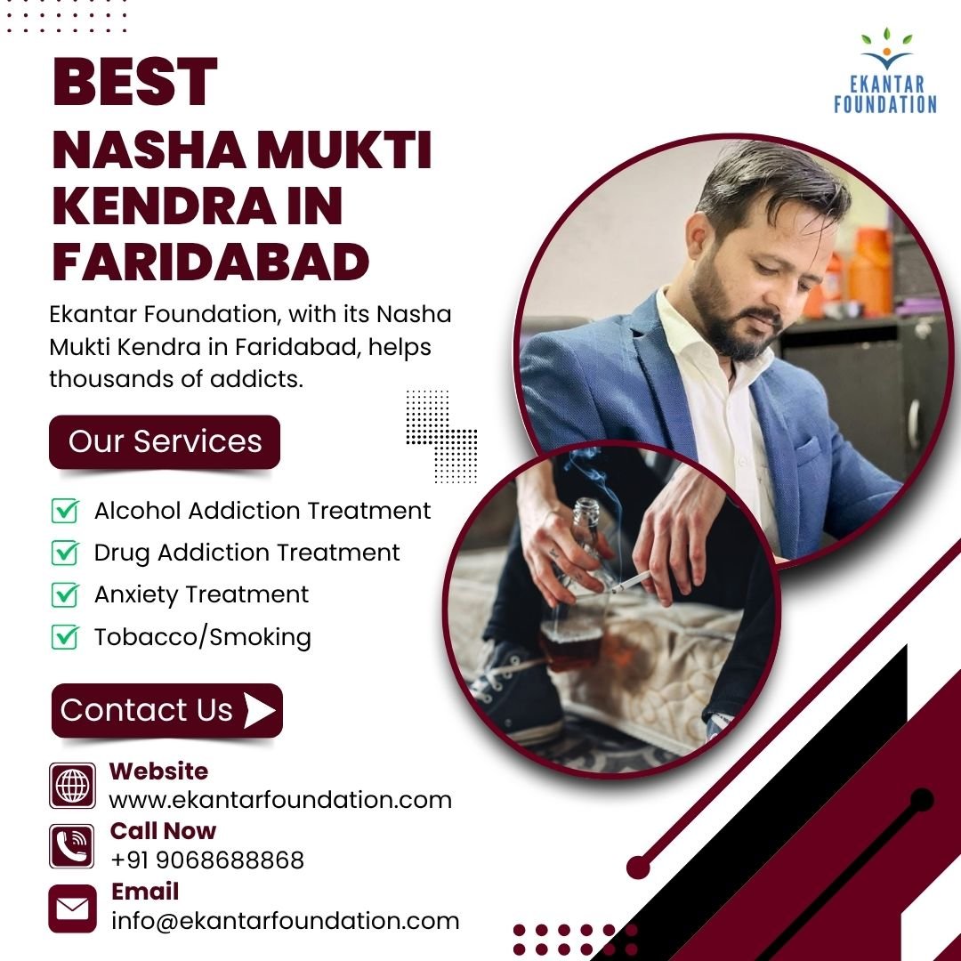 Best Professional Nasha Mukti Kendra in Faridabad