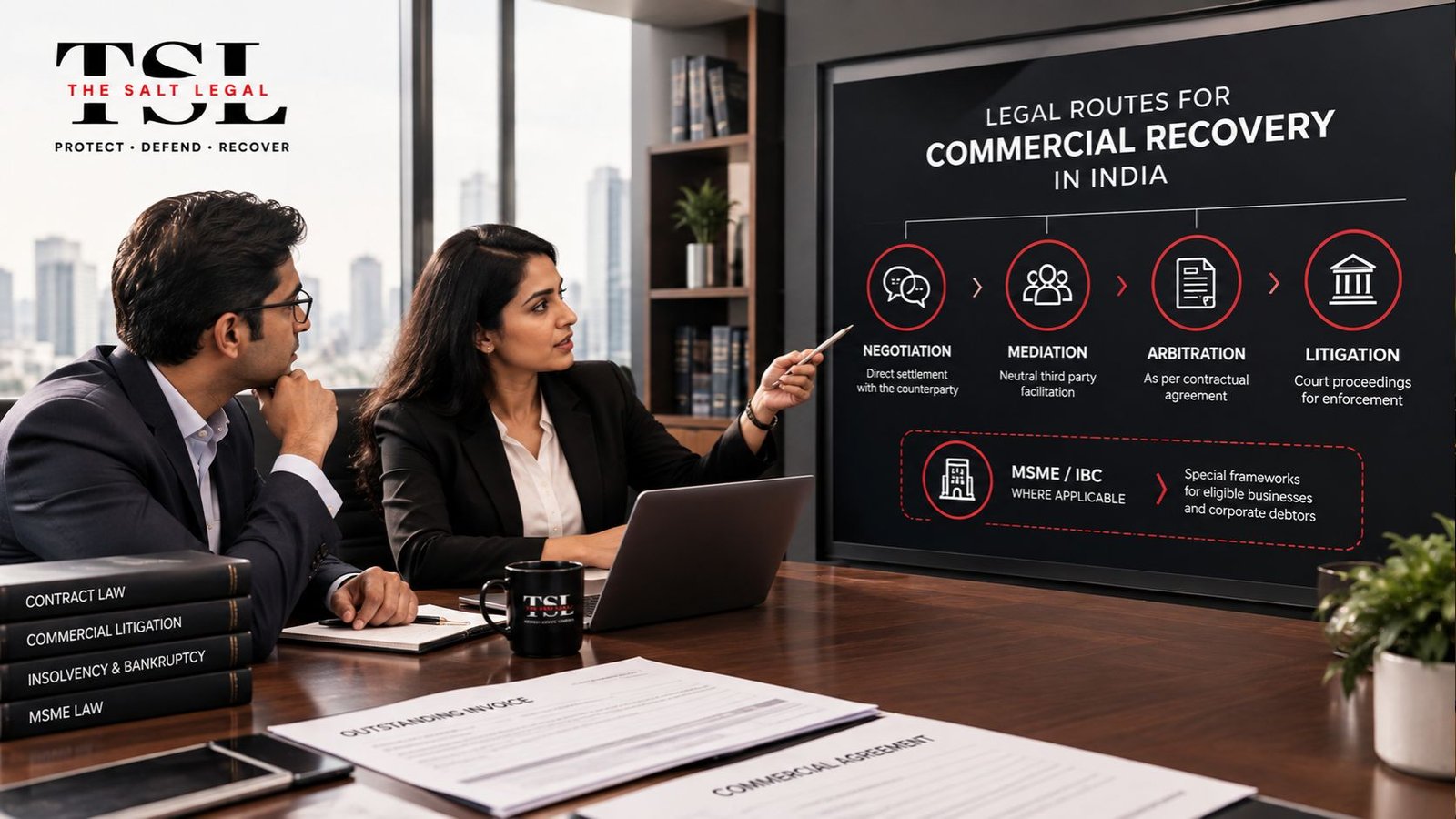 Debt Recovery Lawyer for Businesses in India