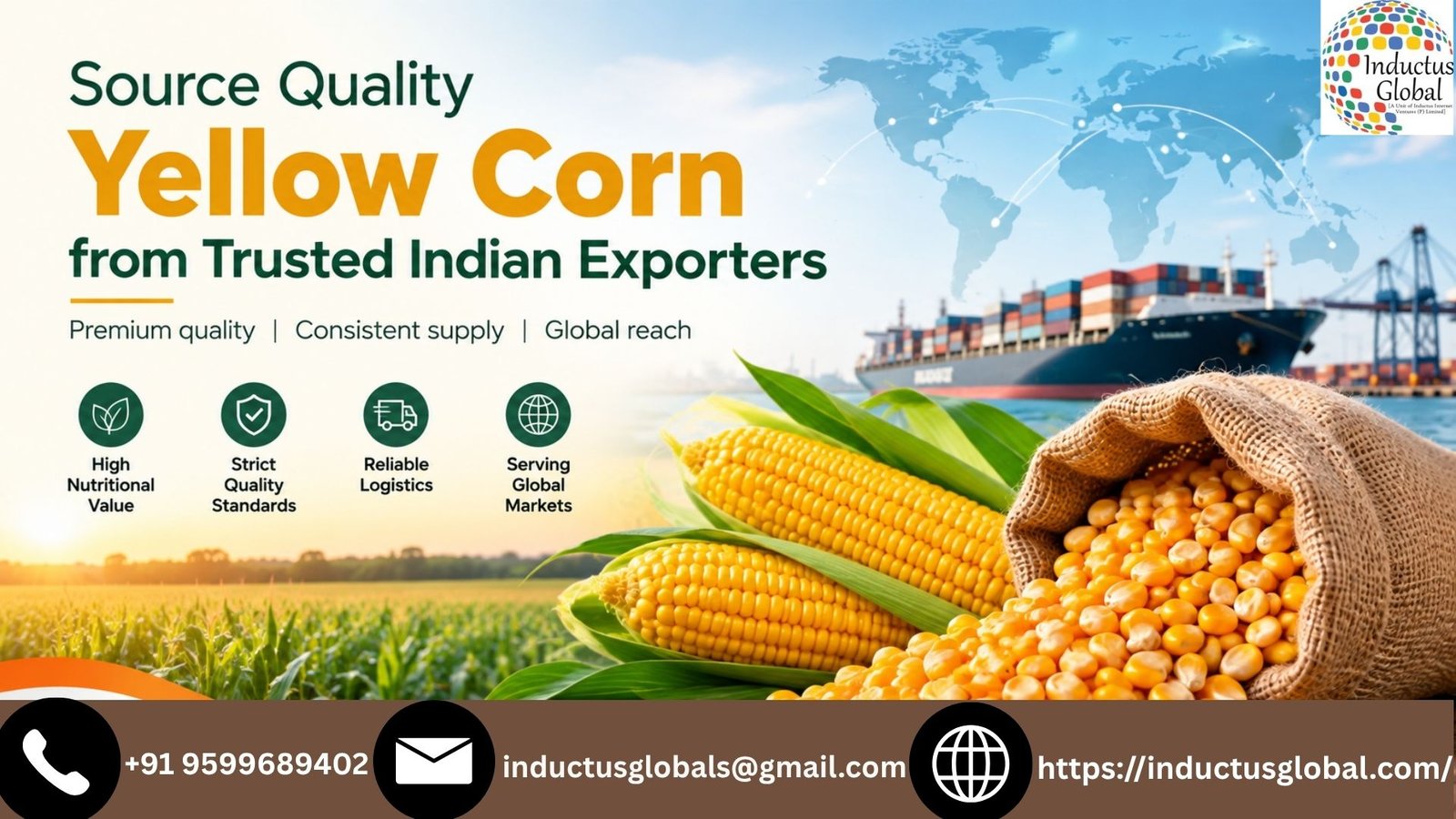 Source Quality Yellow Corn from Trusted Indian Exporters