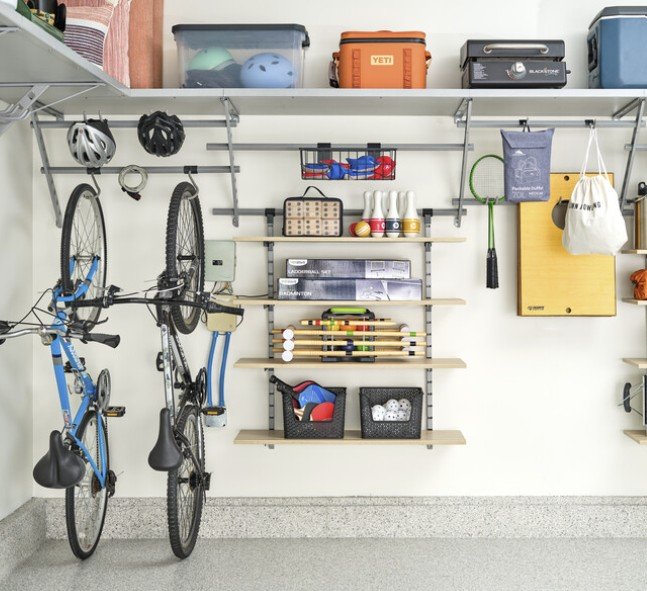 How Custom Garage Shelves Fit Different Storage Needs