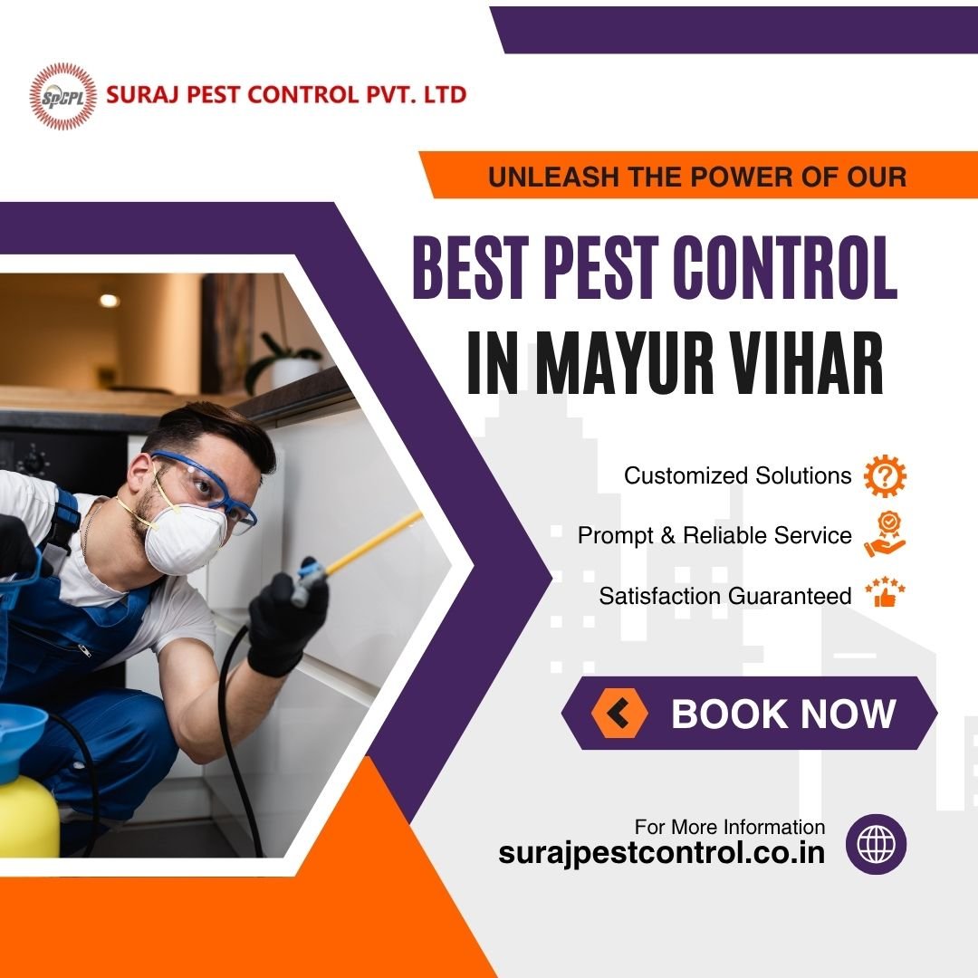 Pest Control Service in Mayur Vihar – Quick & Effective
