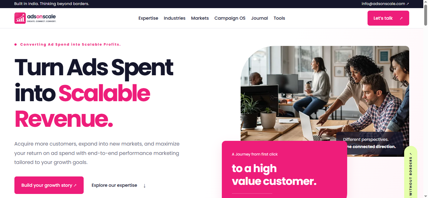 AdsOnScale – Full-Funnel Growth & Digital Performance Solutions