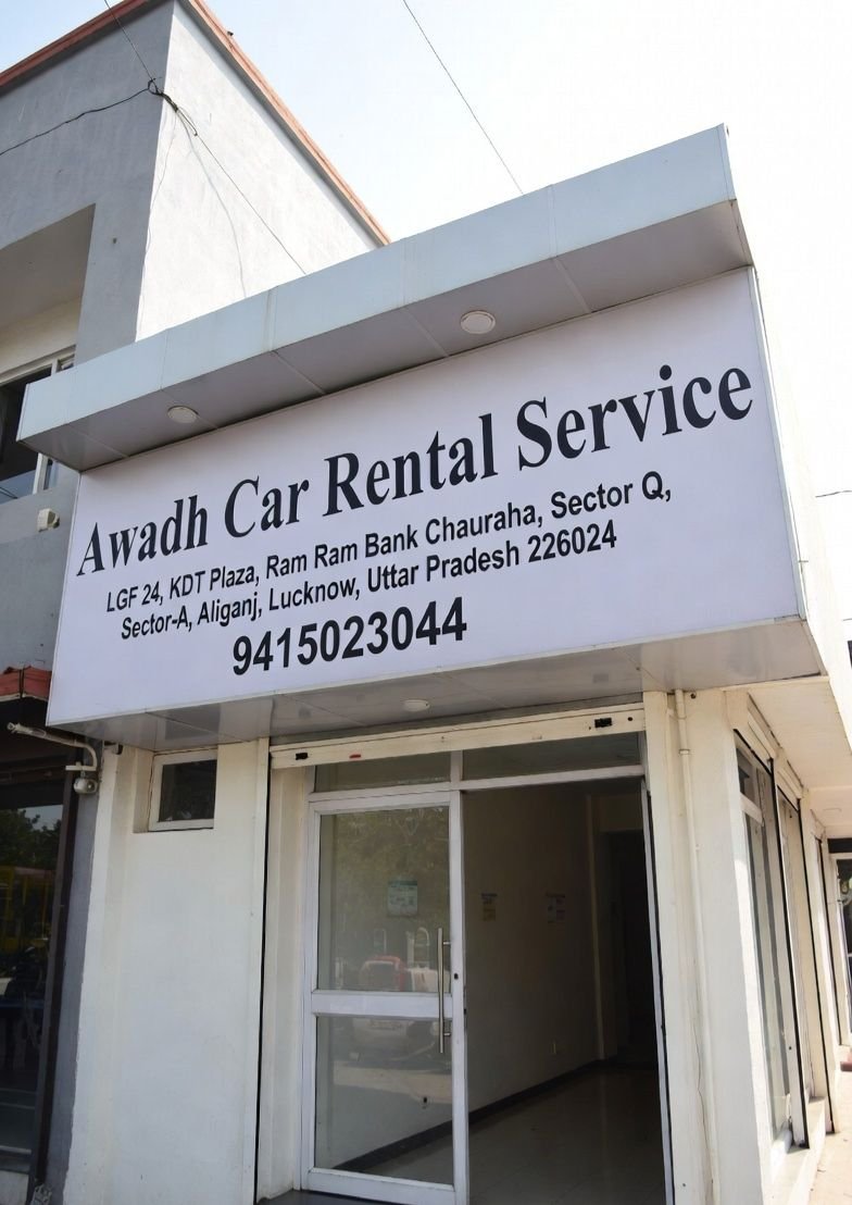 Car rental agency in Lucknow