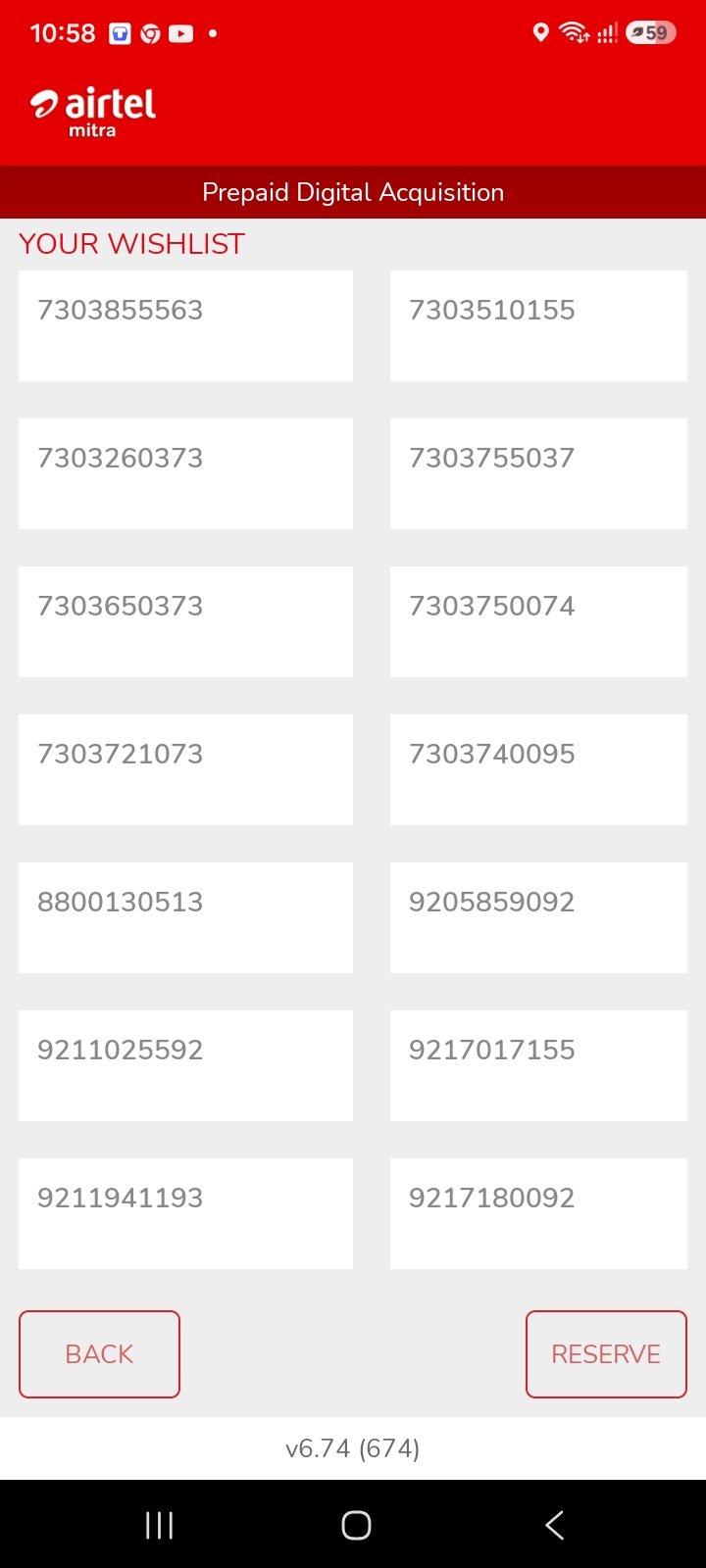 Airtel prepaid choice number available thumbnail