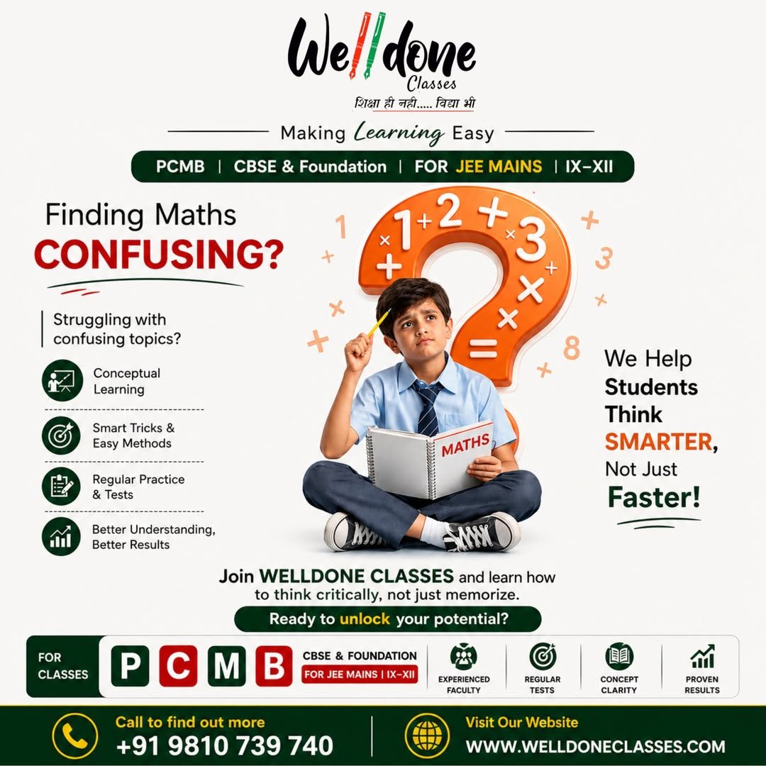 Best PCM Coaching Institutes For JEE In Faridabad