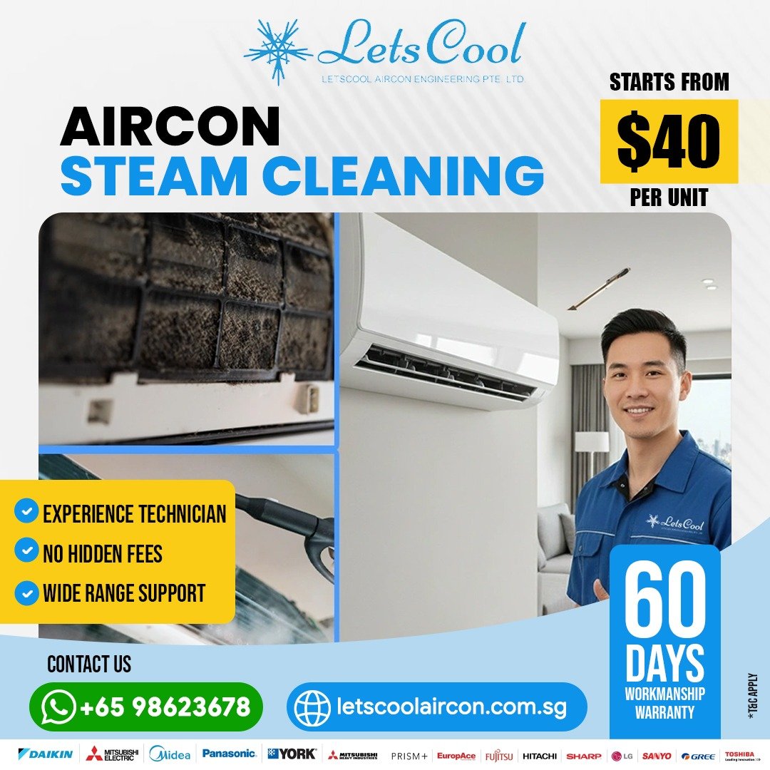 Aircon Steam Cleaning