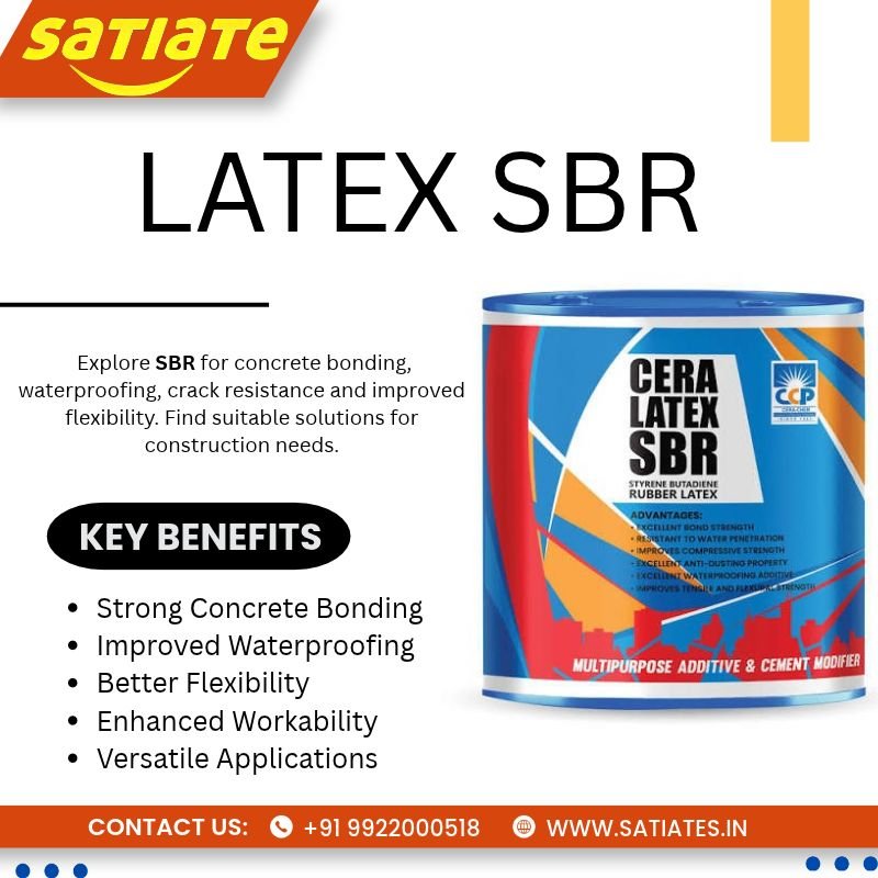 SBR Latex for Waterproofing & Concrete Bonding