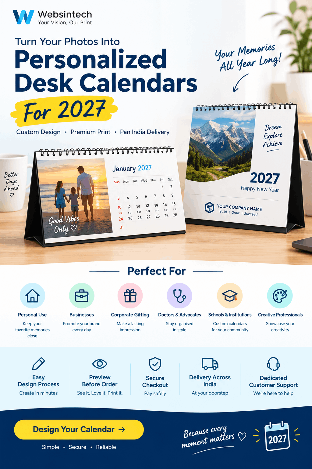 Personalized Calendar Maker for Creative Layouts and Memorable Keepsakes