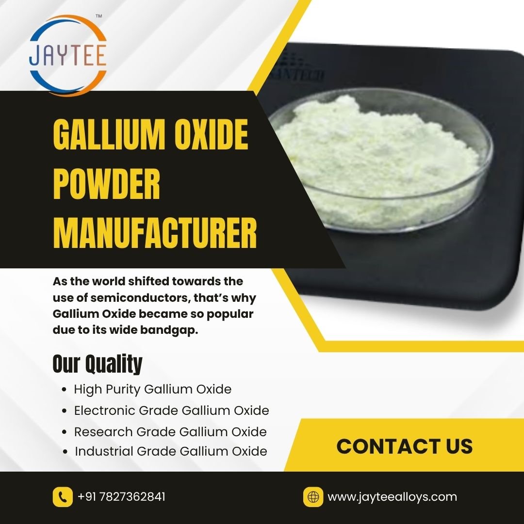 Gallium Oxide for Sale – Contact Supplier for Best Quote