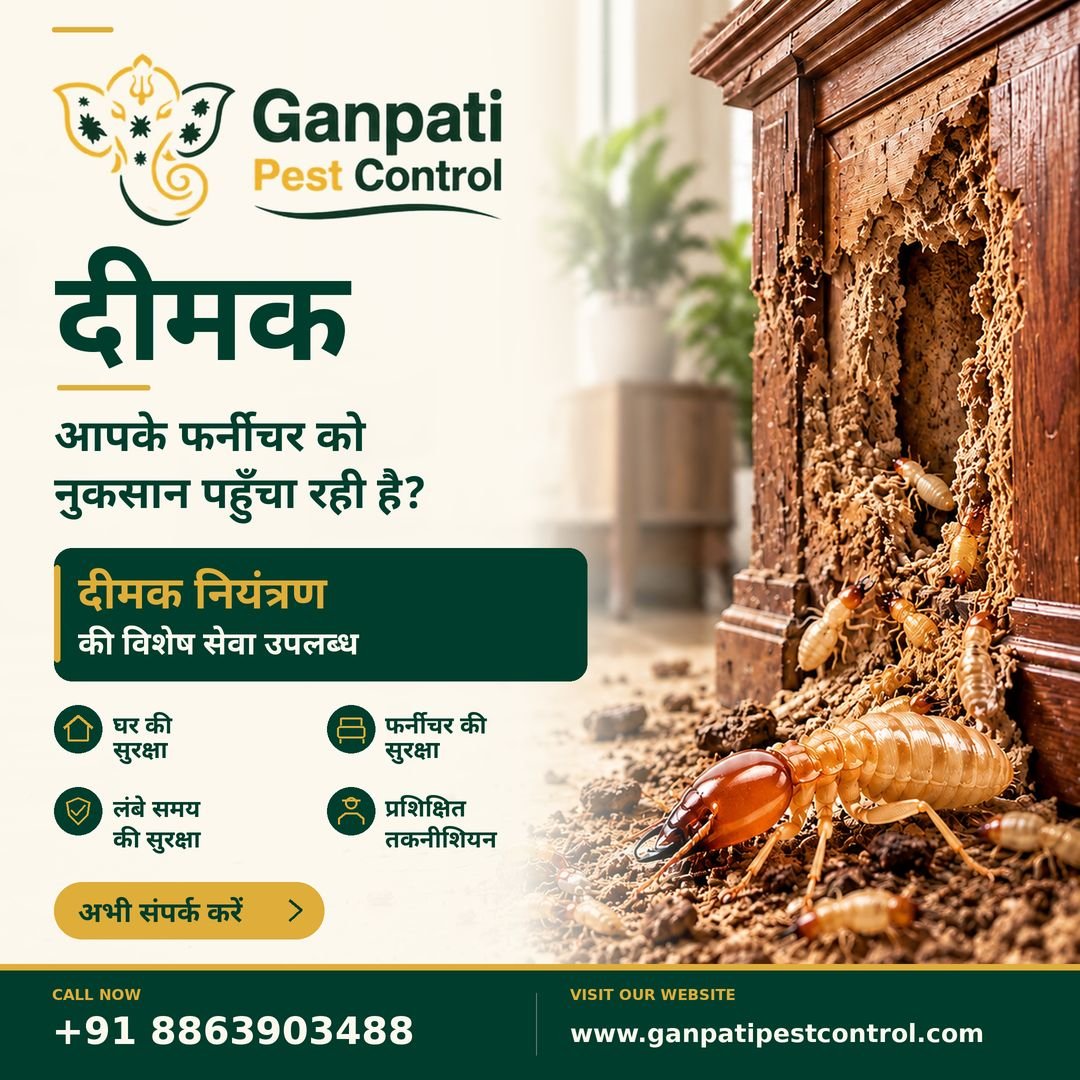 Affordable Pest Control Company in Patna - Ganpati Pest Control Patna