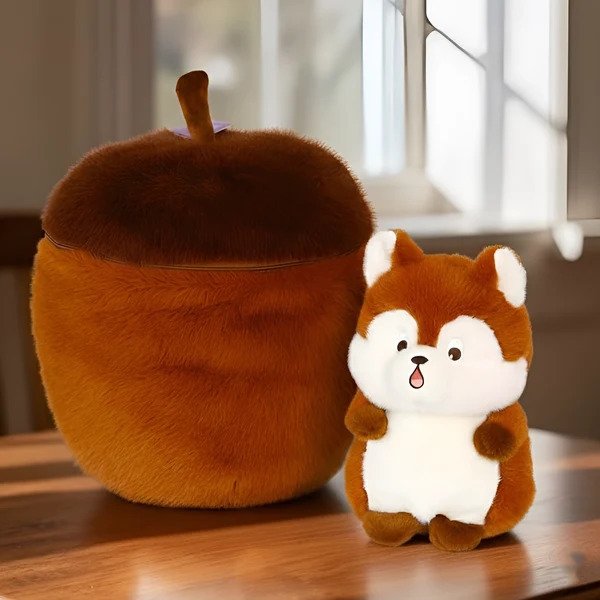 Cute Walnut Squirrel Soft Toy for Kids and Gifting
