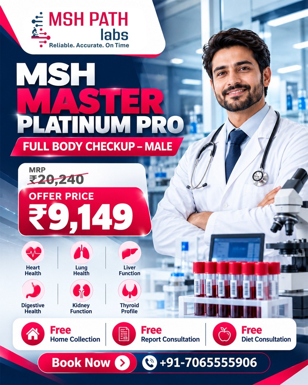 Book Full Body Checkup Packages in Delhi NCR with MSH Pathlabs thumbnail