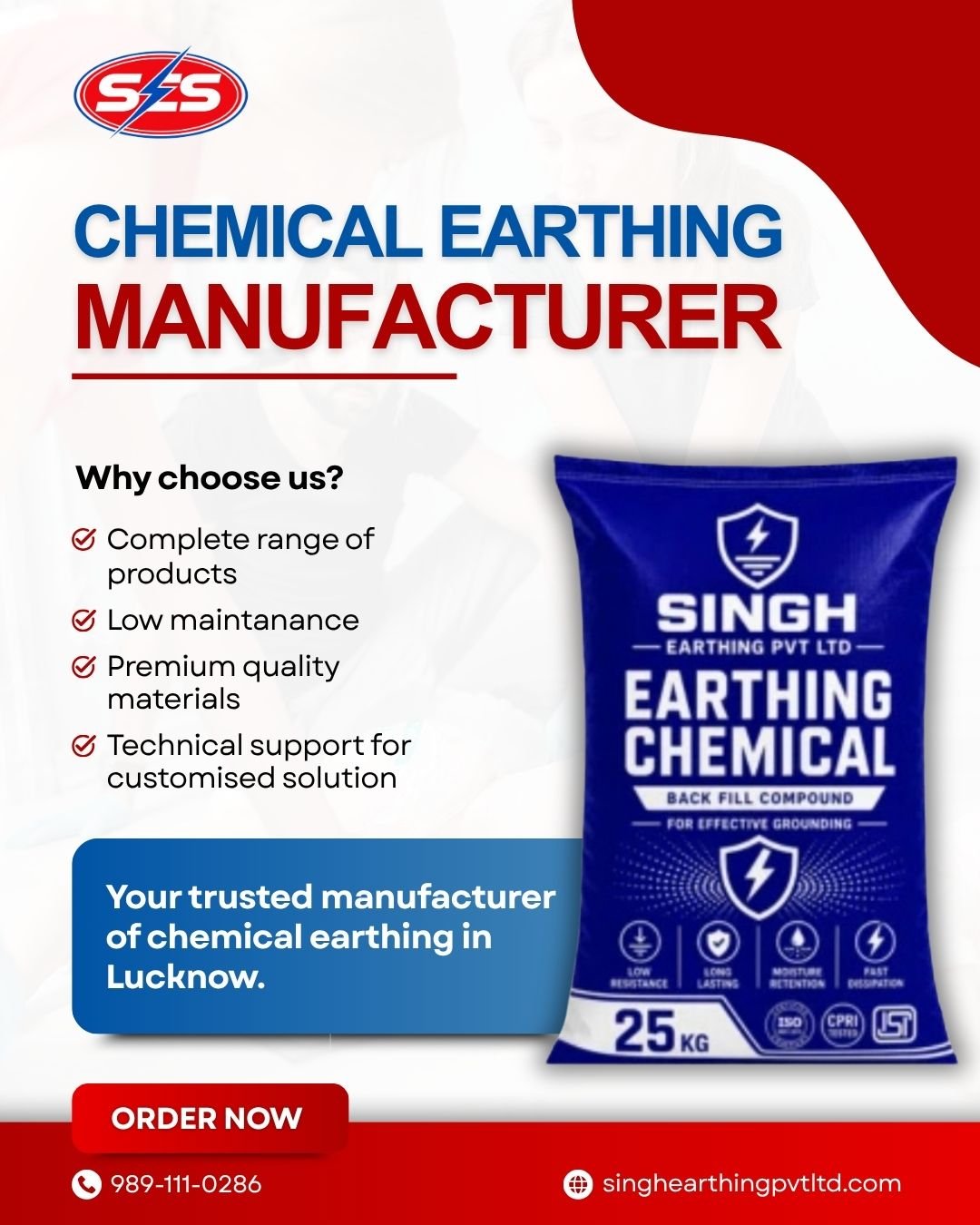 Leading Earthing Manufacturer in Lucknow