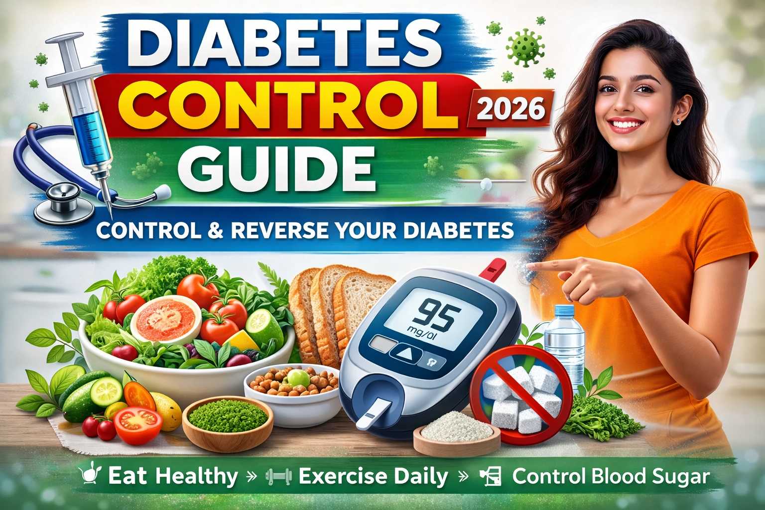 Diabetes Control Guide: A Complete Roadmap to Managing Blood Sugar Naturally