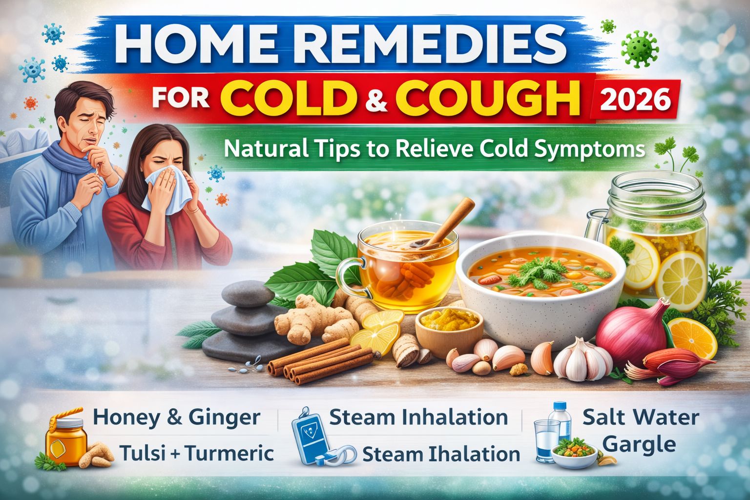 Home Remedies for Cold and Cough: Natural Cold Treatment at Home