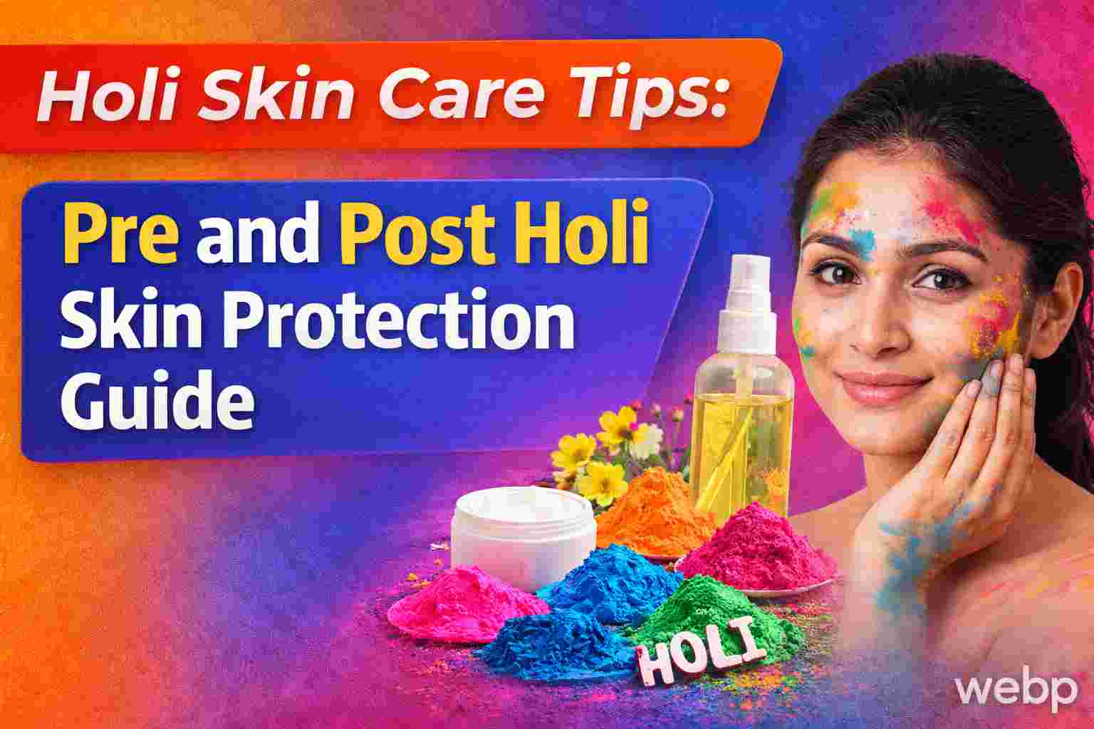 Holi Skin Care Tips: Complete Pre and Post Holi Skin Protection Guide