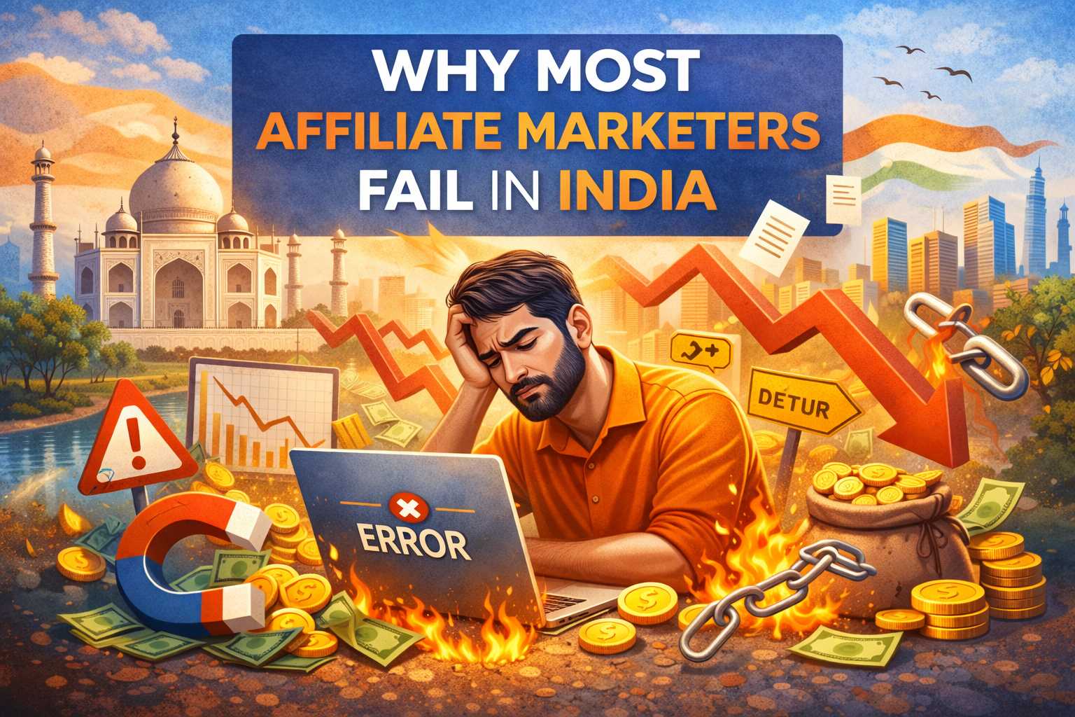Why Most Affiliate Marketers Fail in India
