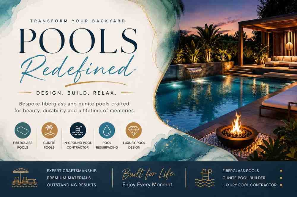 How a Luxury Pool Builder Transforms Your Backyard