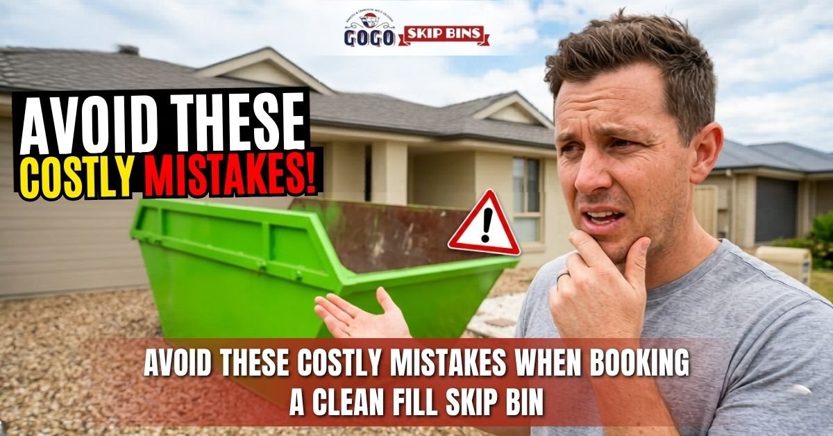 Avoid These Costly Mistakes When Booking a Clean Fill Skip Bin