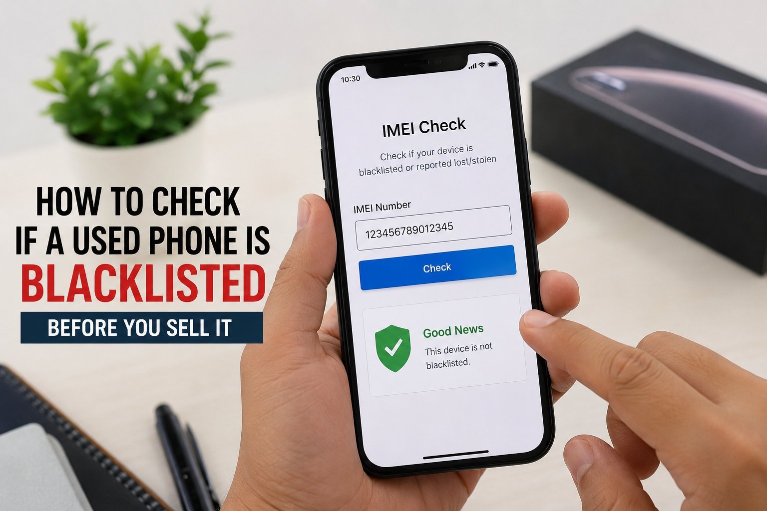 How to Check If a Used Phone Is Blacklisted Before You Sell It