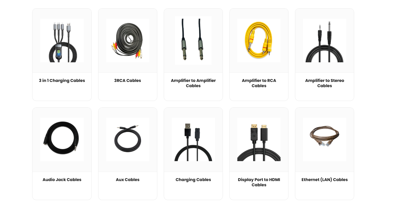 Buy High-Quality Electronic Cables Online from Upix Inc.
