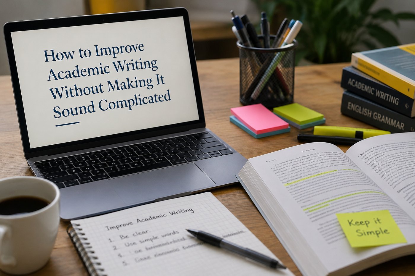 How to Improve Academic Writing Without Making It Sound Complicated