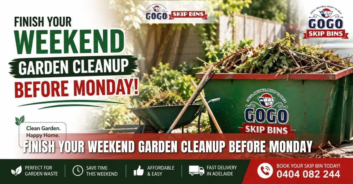 Finish Your Weekend Garden Cleanup Before Monday