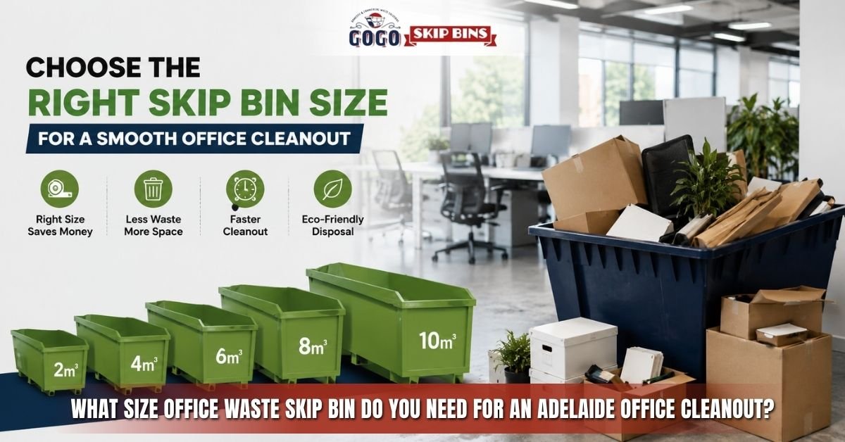 What Size Office Waste Skip Bin Do You Need for an Adelaide Office Cleanout?