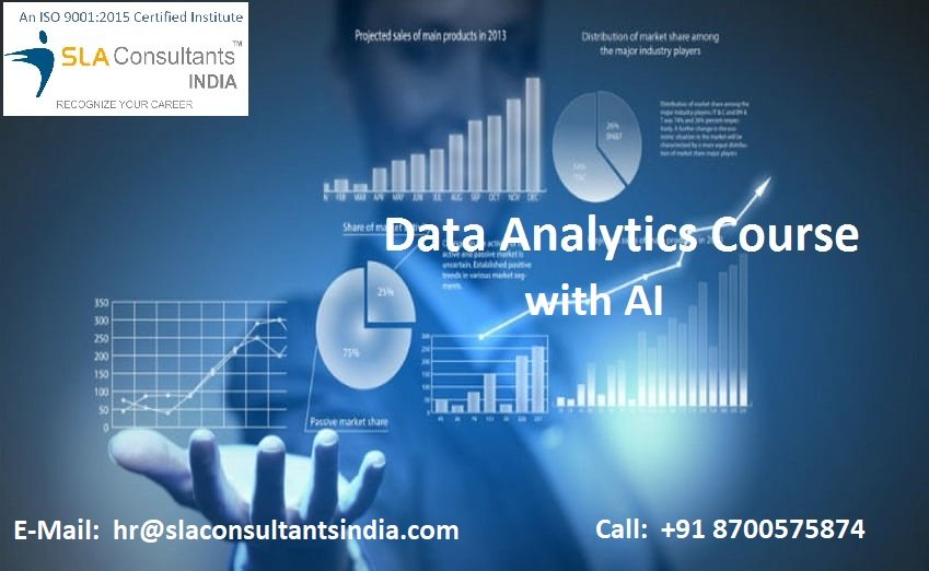 Data Analyst Training in Delhi | Get Free Alteryx, Prompt Engineering & Gen AI Skills with IBM Certification Support by SLA Consultants India