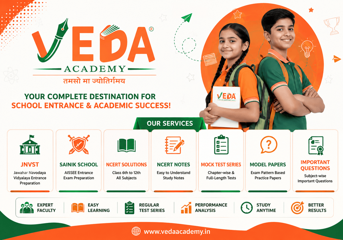 VedaAcademy: A Smart Learning Platform for Navodaya, Sainik School and NCERT Preparation