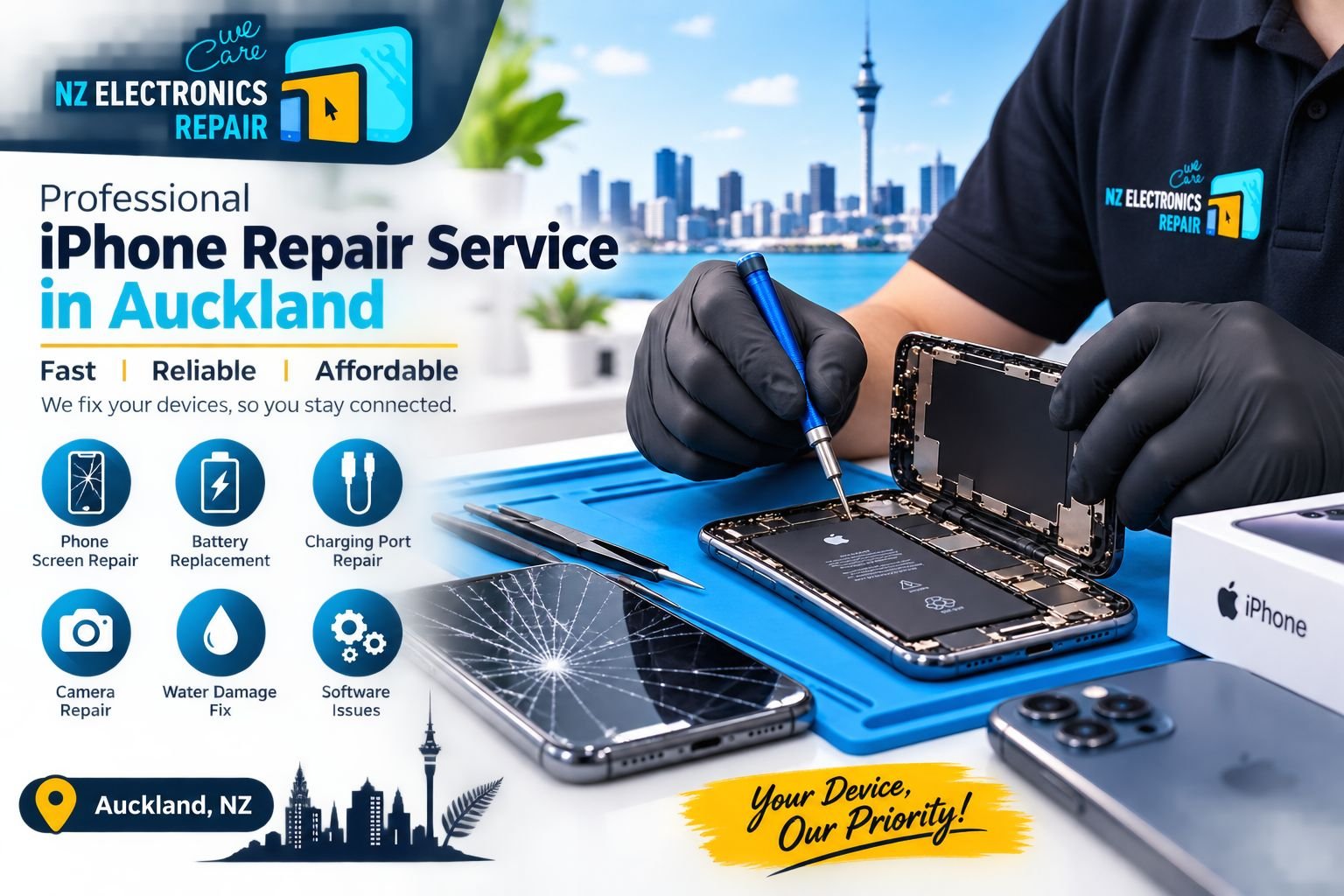How to Choose the Right iPhone Repair Service in Auckland