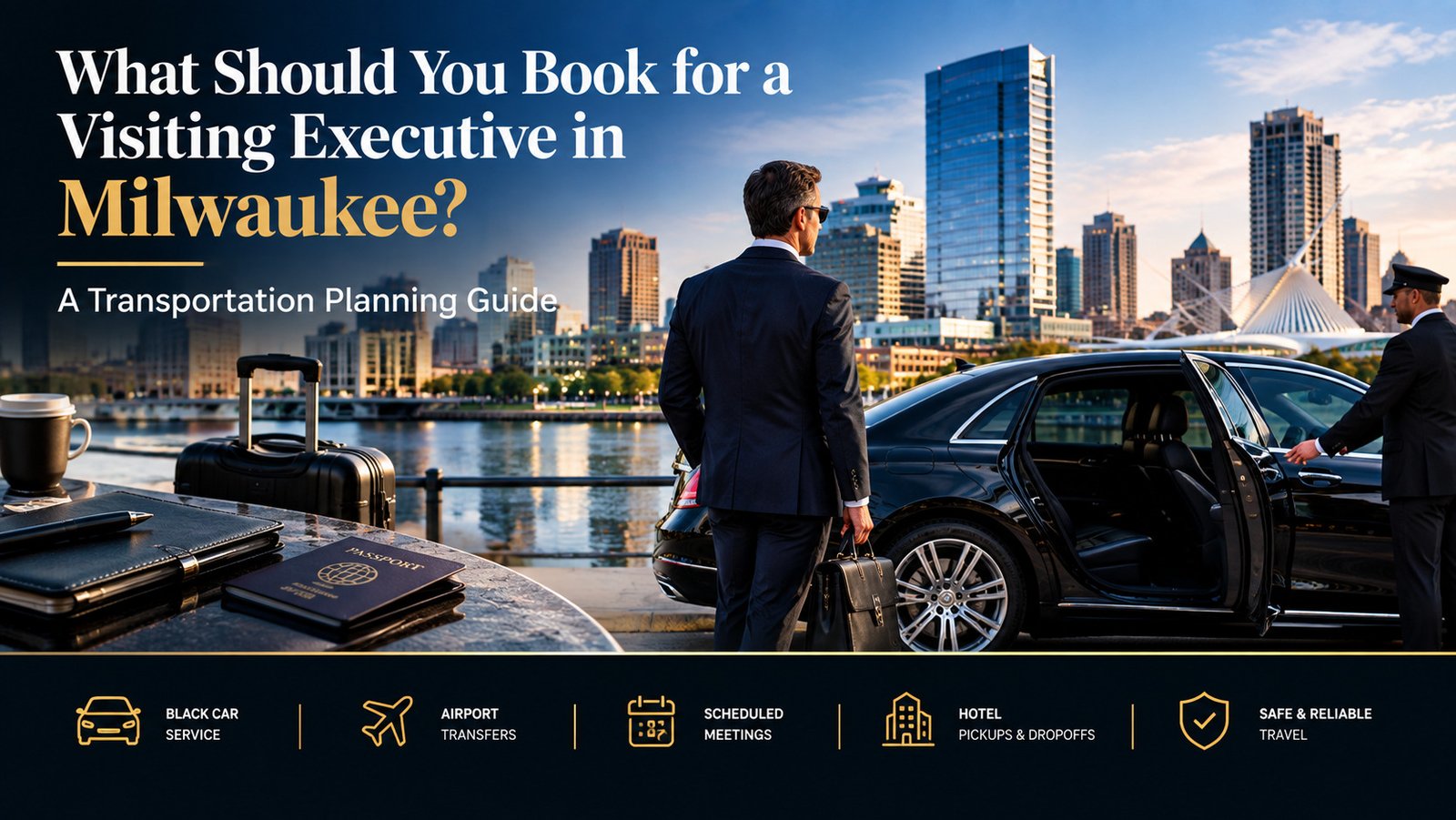 What Should You Book for a Visiting Executive in Milwaukee? A Transportation Planning Guide