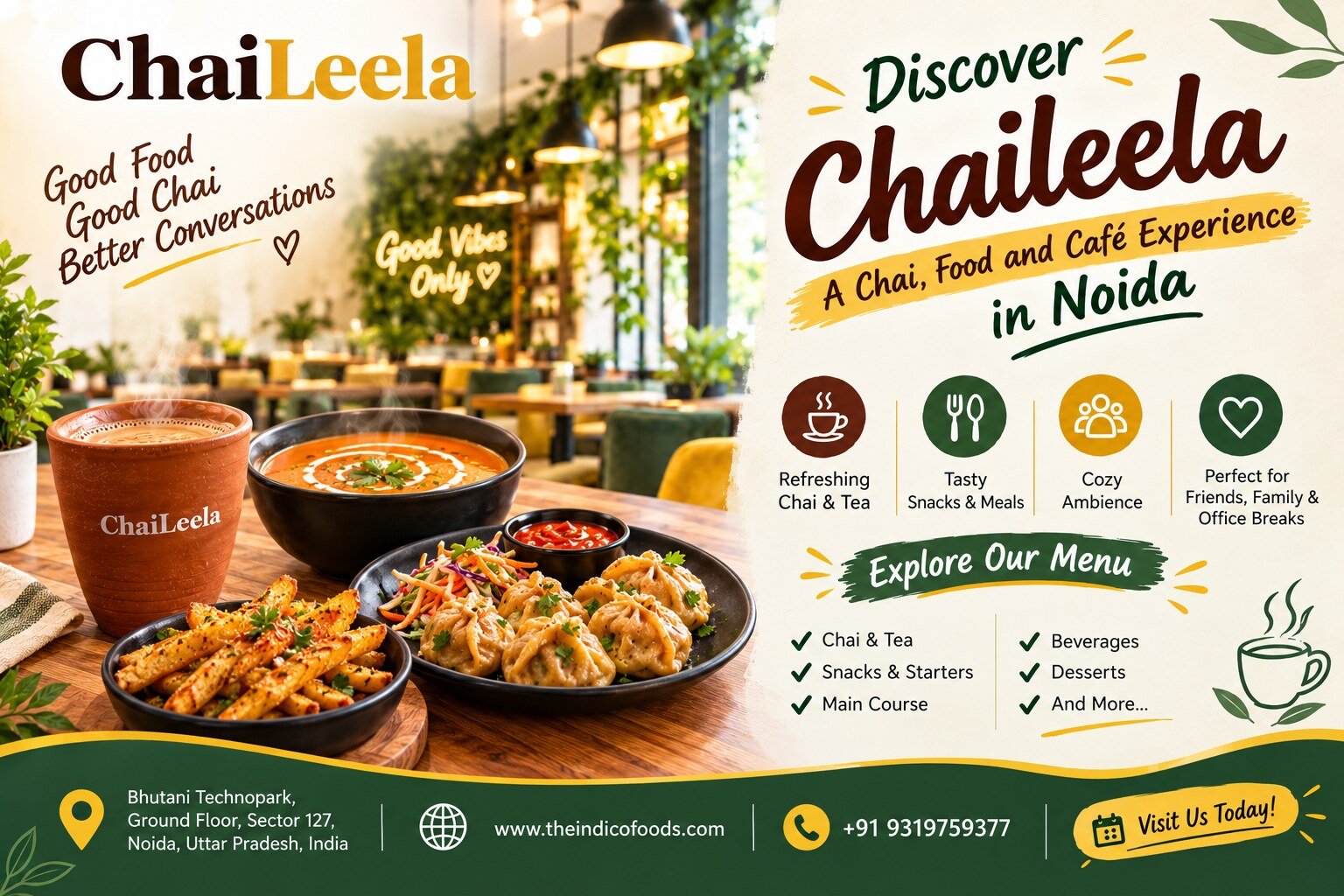 Chaileela – Cafe in Sector 127, Noida