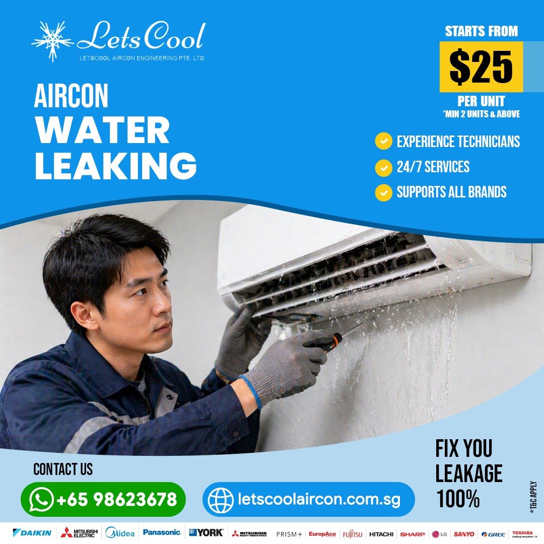 Aircon Water Leak Keeps Returning: 7 Reasons Why