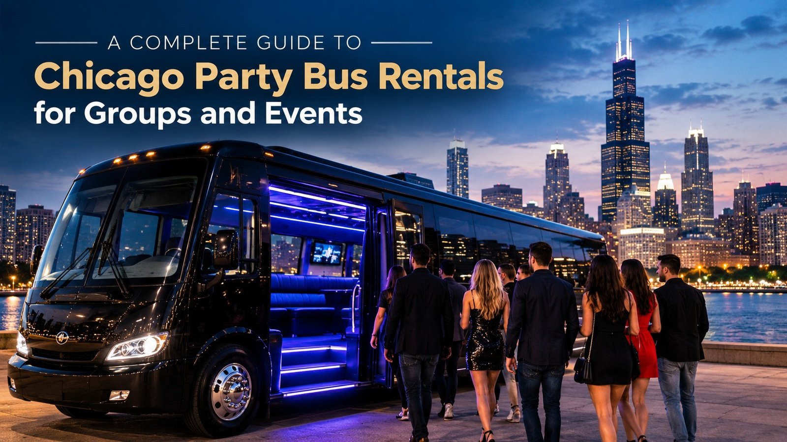 A Complete Guide to Chicago Party Bus Rentals for Groups and Events