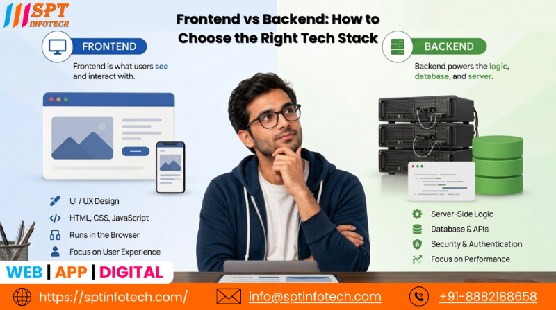 Frontend vs Backend: How to Choose the Right Tech Stack