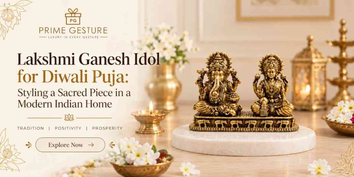 Lakshmi Ganesh Idol for Diwali Puja: How to Choose the Right Size, Finish and Placement